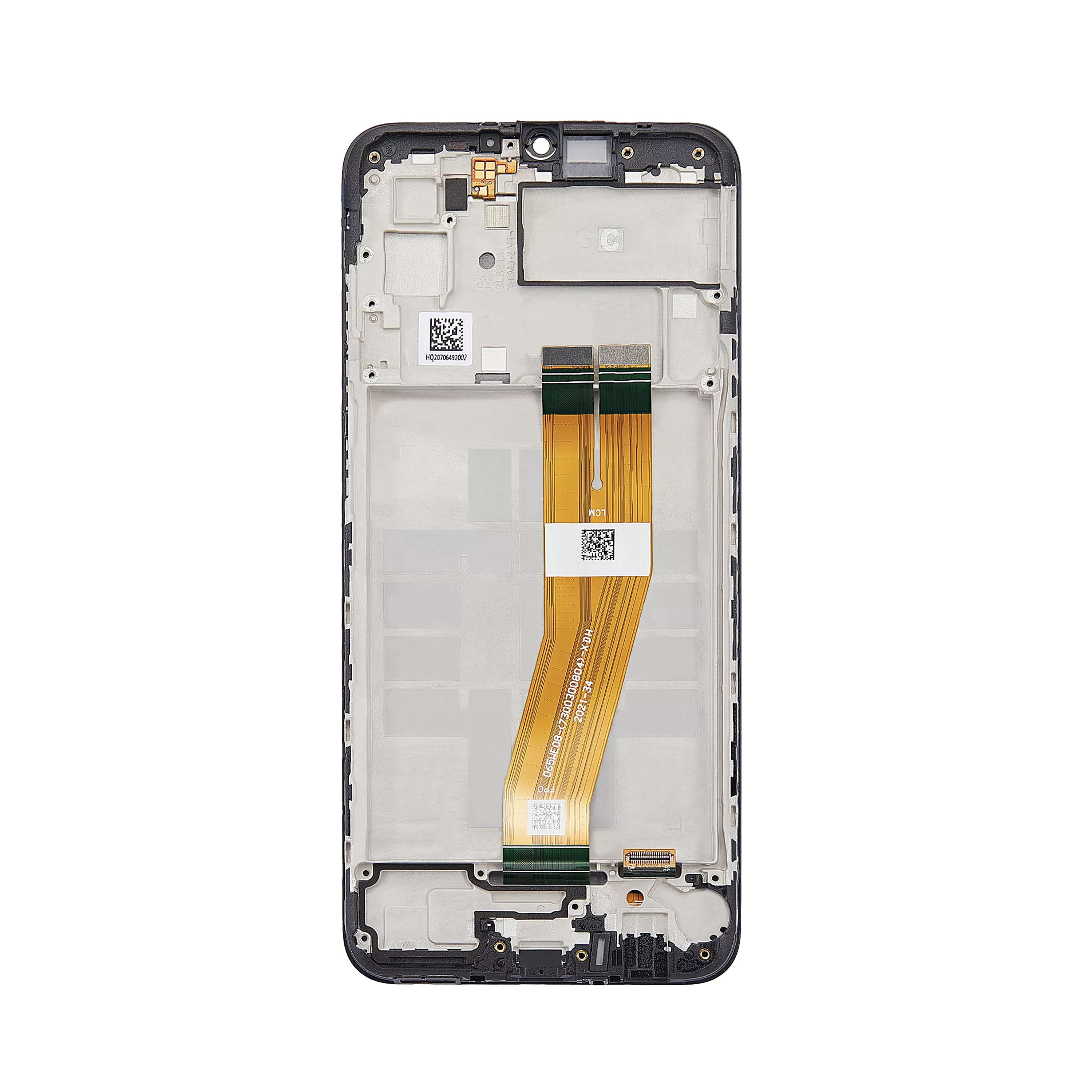 Samsung Galaxy A03 A035F (hors UE) Écran et numériseur avec cadre noir Service Pack