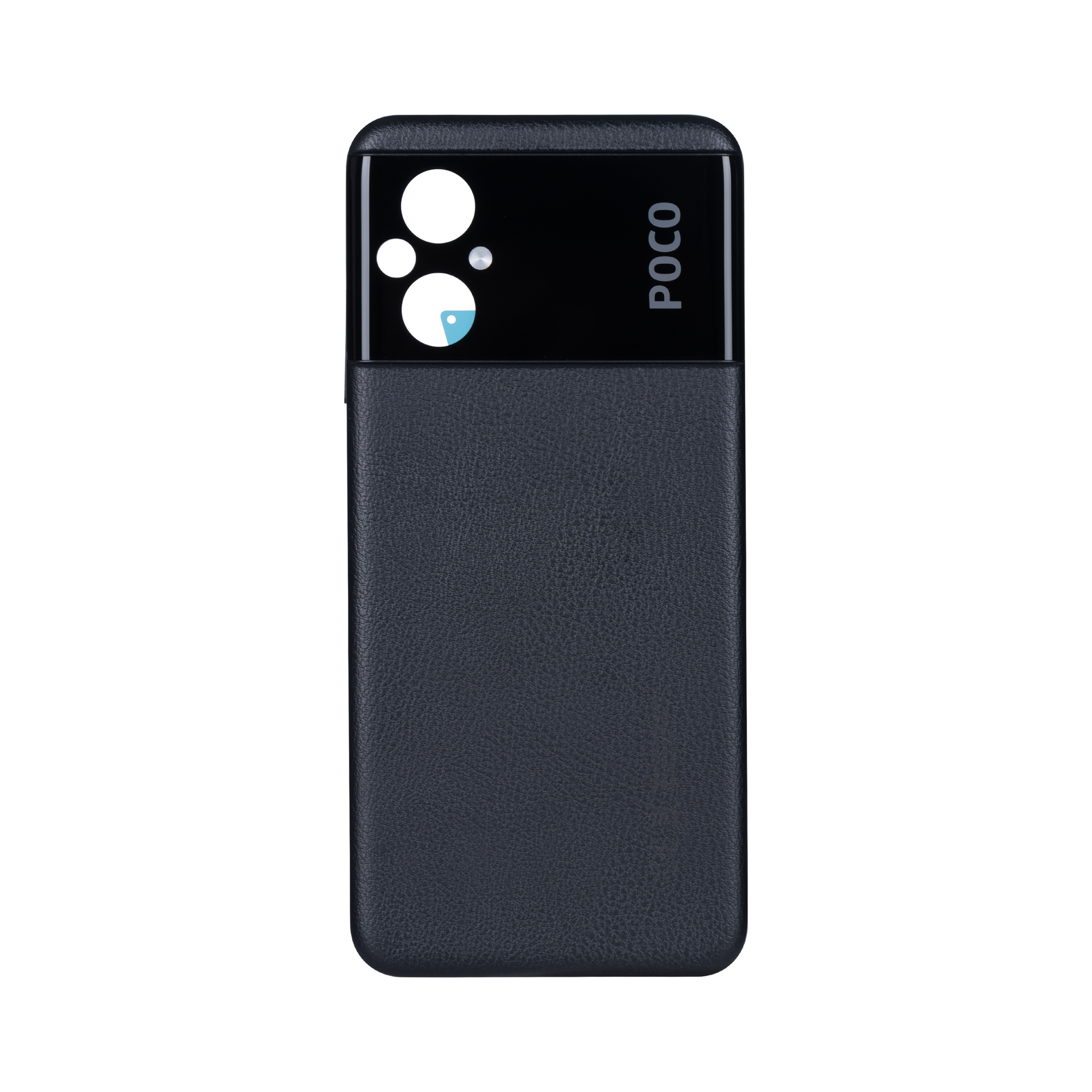 Coque arrière Xiaomi Poco M5 4G sans objectif, noire, OEM