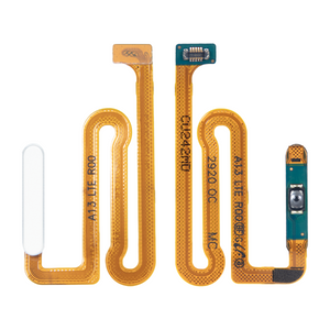 Capteur d'empreintes digitales Samsung Galaxy A13 A135F, A137F avec bouton d'alimentation, blanc, OEM