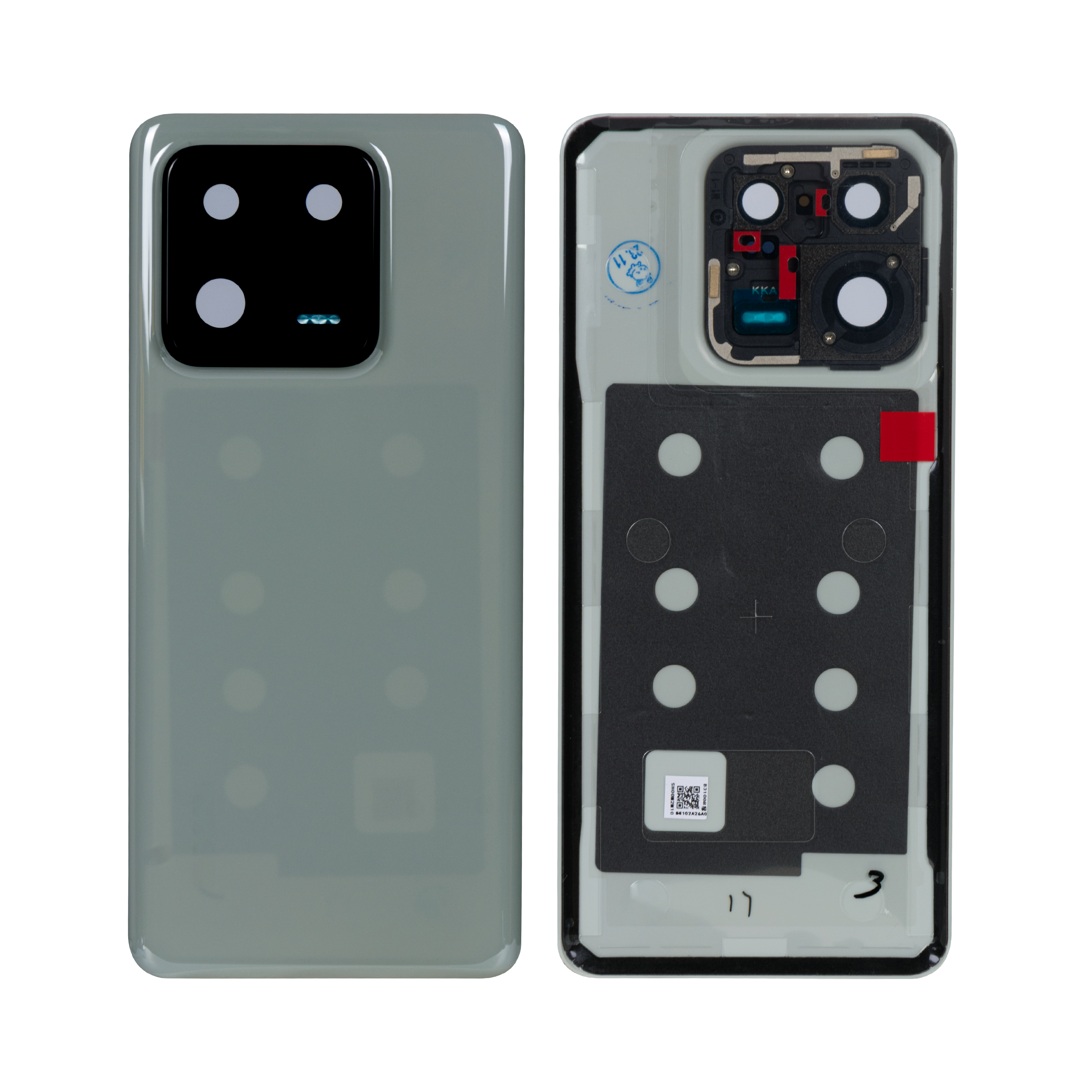 Coque arrière Xiaomi 13 Pro avec lentille en céramique vert flora OEM