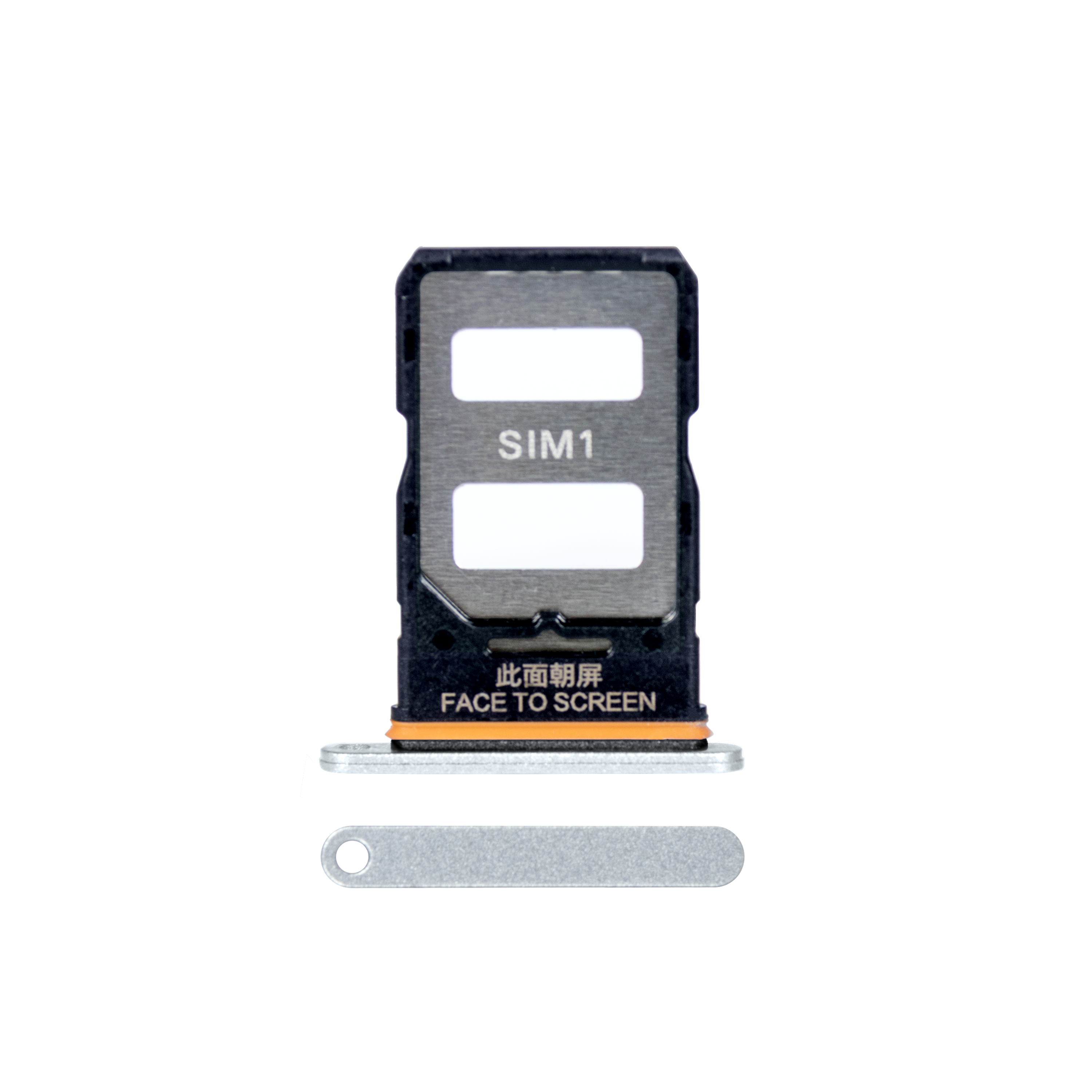 Support pour carte SIM Xiaomi Redmi Note 13 Pro Plus 5G blanc OEM