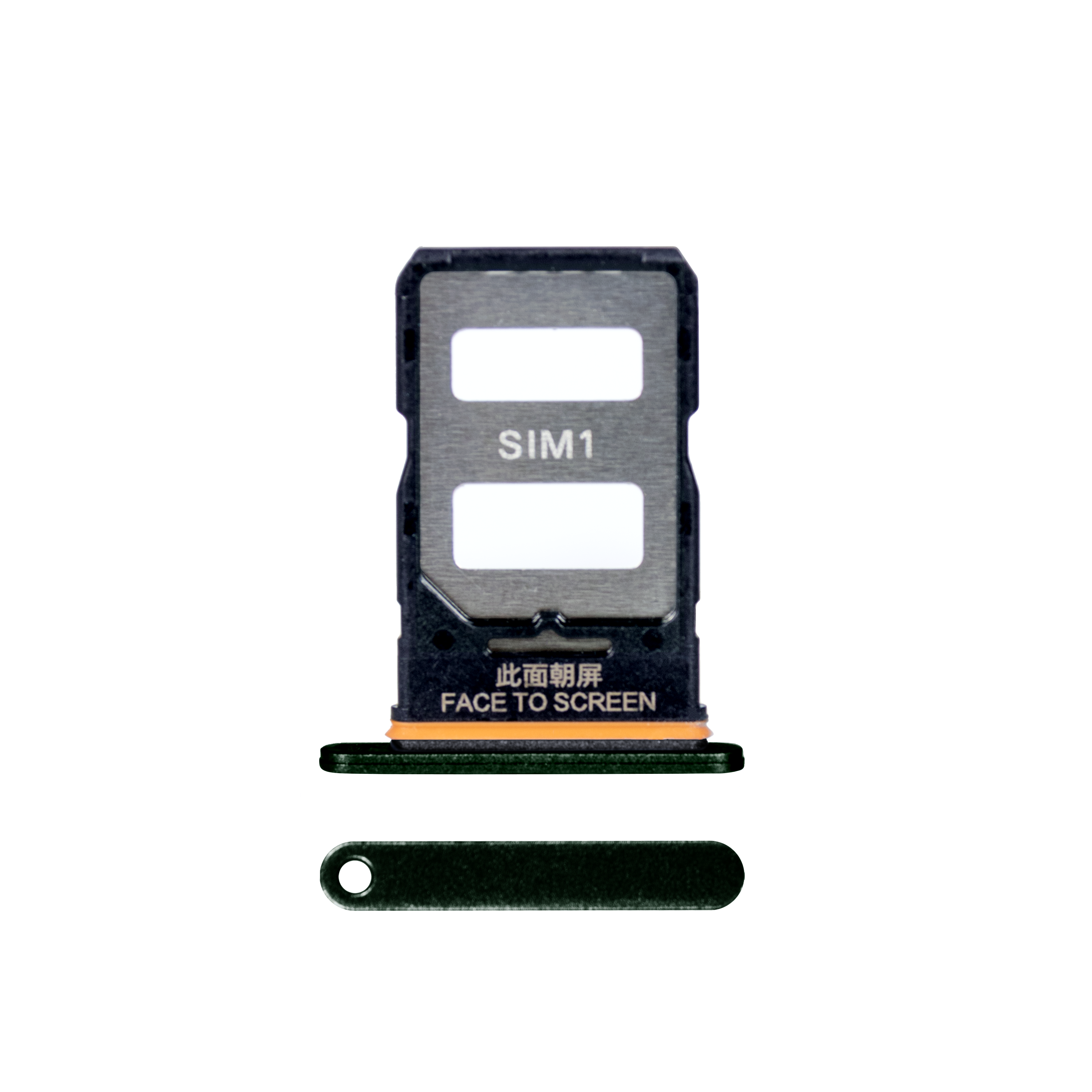Support pour carte SIM Xiaomi Redmi Note 13 Pro Plus 5G, vert camouflage, OEM