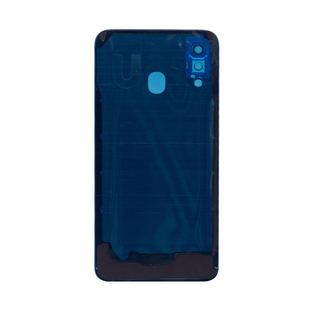 Coque arrière Samsung Galaxy A40 A405F avec objectif bleu OEM
