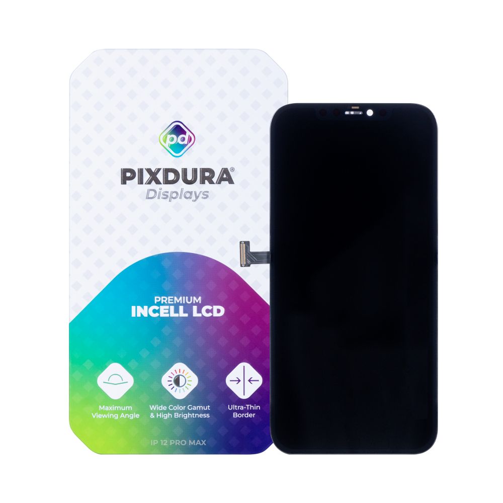 PIXDURA For Apple 12 Pro Max Écran et numériseur In-Cell Premium (IC amovible) (60 Hz)