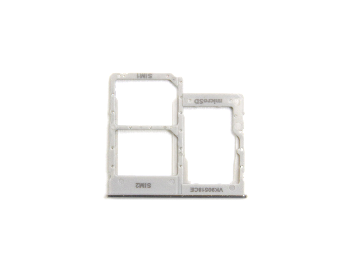 Samsung Galaxy A40 A405F Sim Card Holder Silver OEM