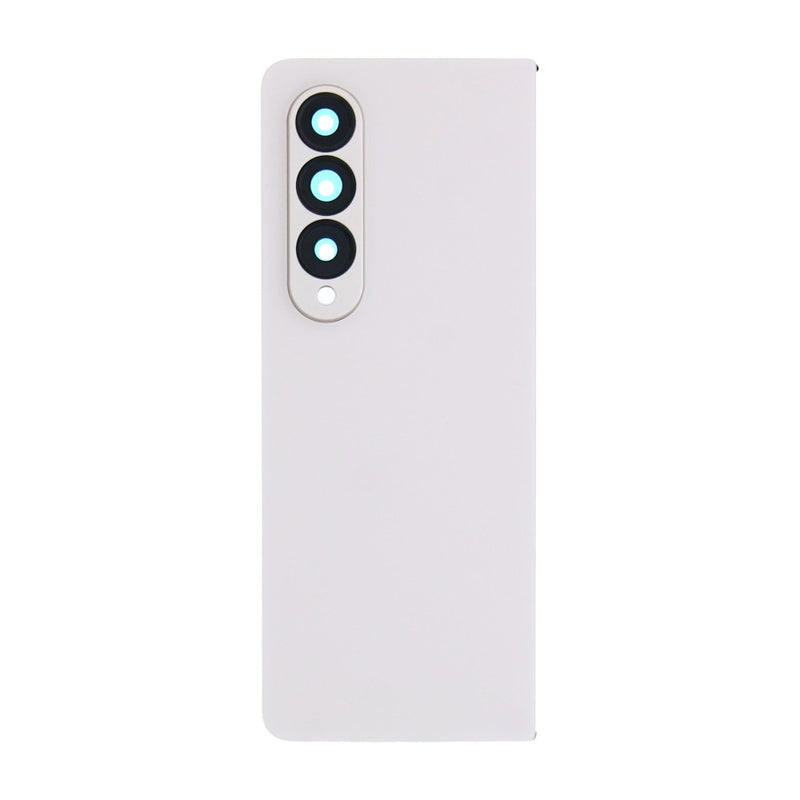 Coque arrière Samsung Galaxy Z Fold4 5G F936B avec objectif beige OEM