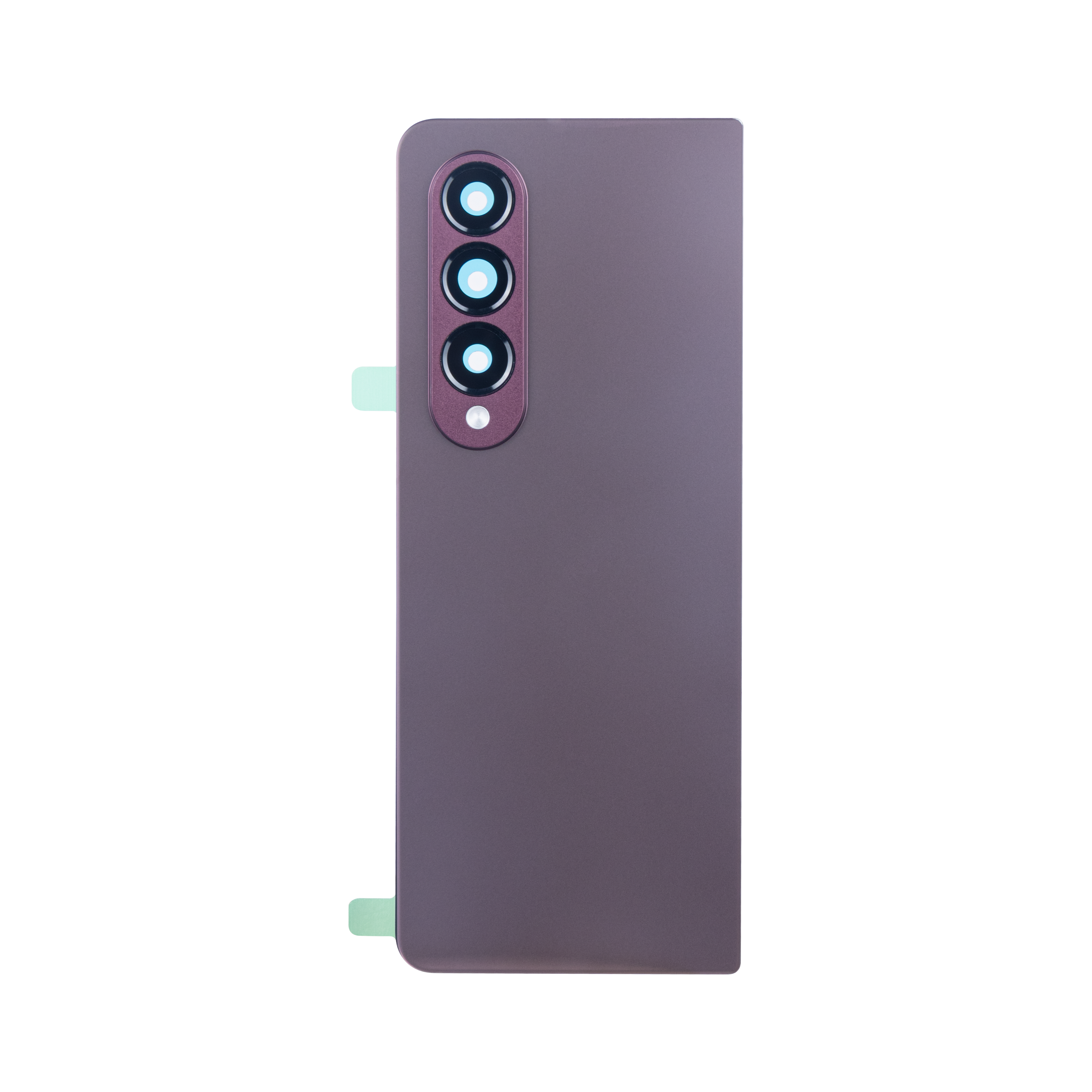 Coque arrière Samsung Galaxy Z Fold4 5G F936B avec objectif bordeaux OEM