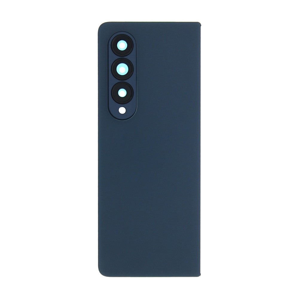 Coque arrière Samsung Galaxy Z Fold4 5G F936B avec objectif gris-vert d'origine