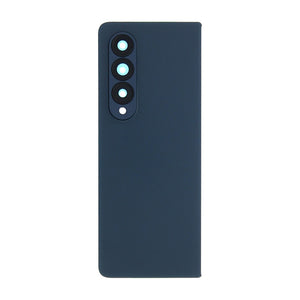 Coque arrière Samsung Galaxy Z Fold4 5G F936B avec objectif gris-vert d'origine