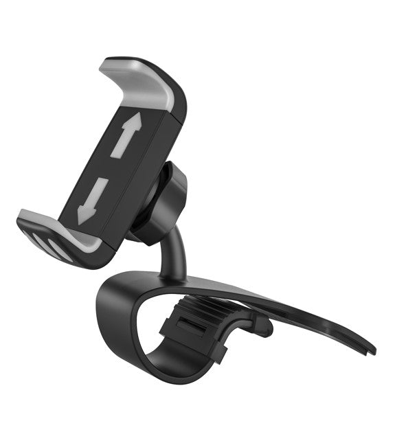Rixus RXHW61 Clip HUD 360 degrés pour écran de téléphone dans la voiture Noir