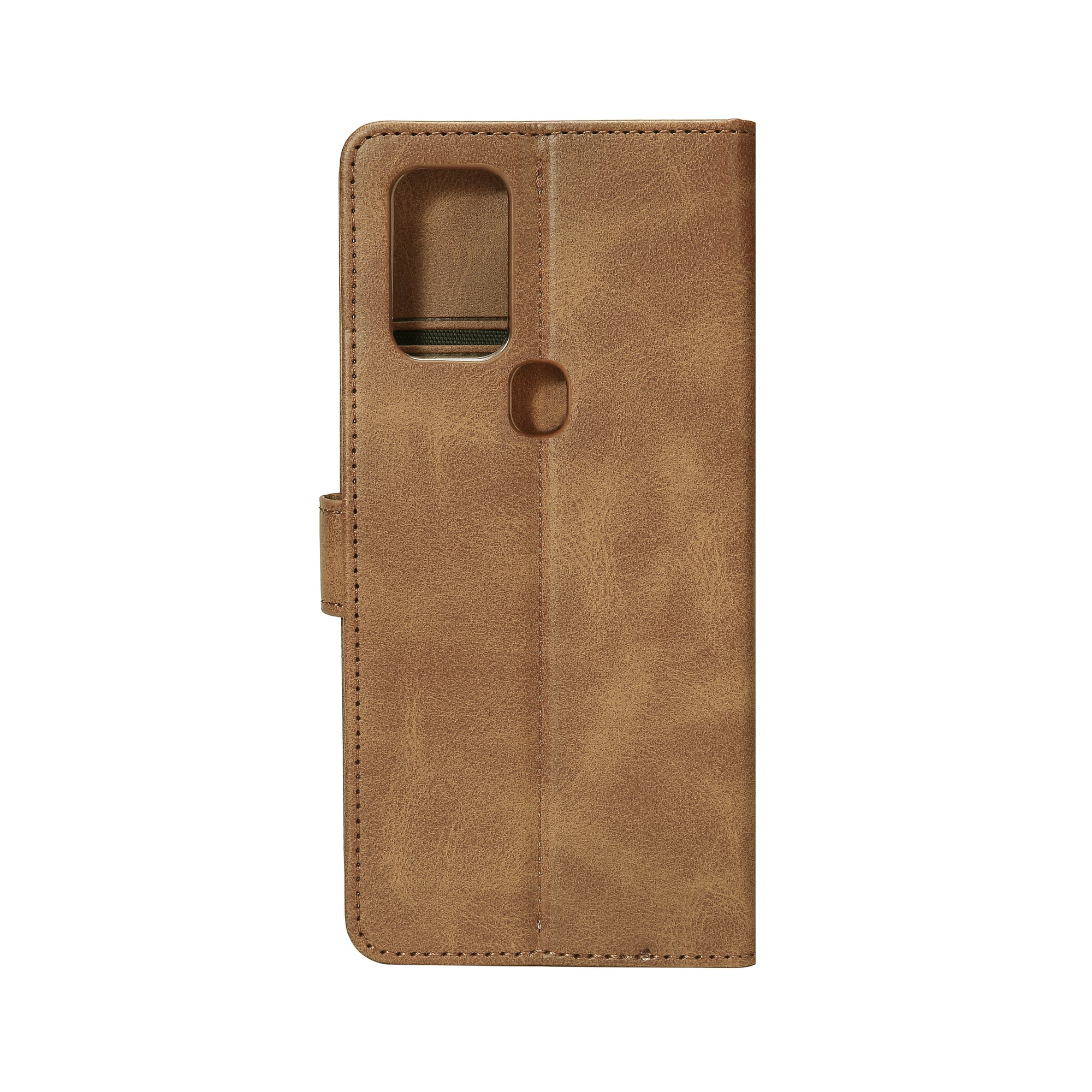 Bibliothèque Rixus pour Samsung Galaxy A21s Light Brown