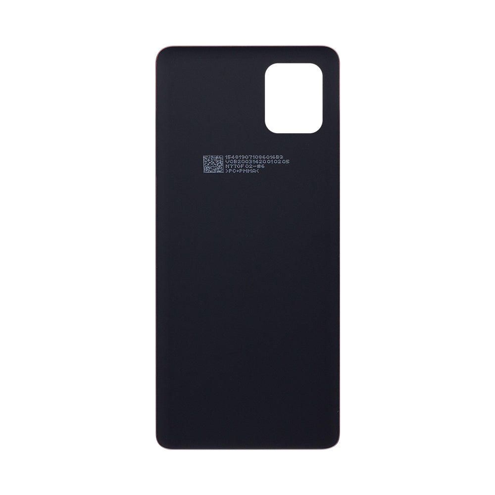 Coque arrière Samsung Galaxy Note 10 Lite N770F sans objectif, rouge Aura, OEM