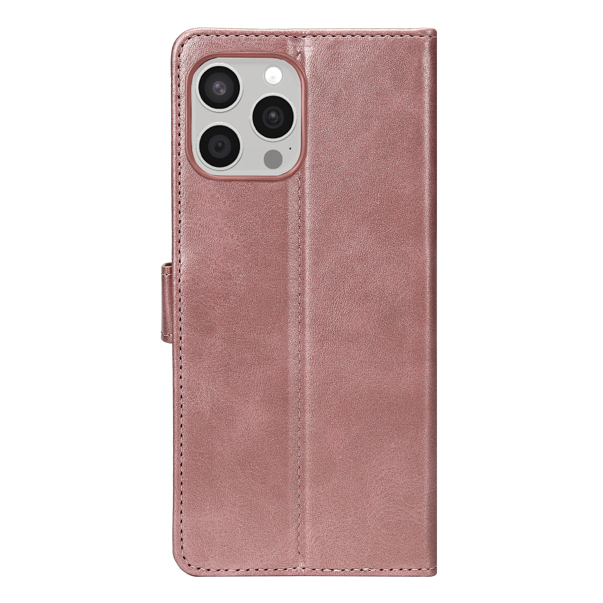 Rixus Bibliothèque For Apple iPhone 15 Pro Rose
