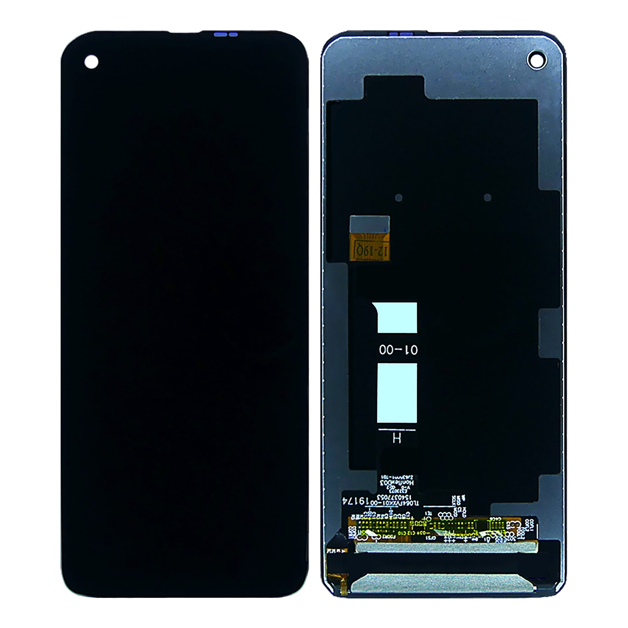 Écran et numériseur Motorola One Vision (P50) sans cadre, noir, OEM