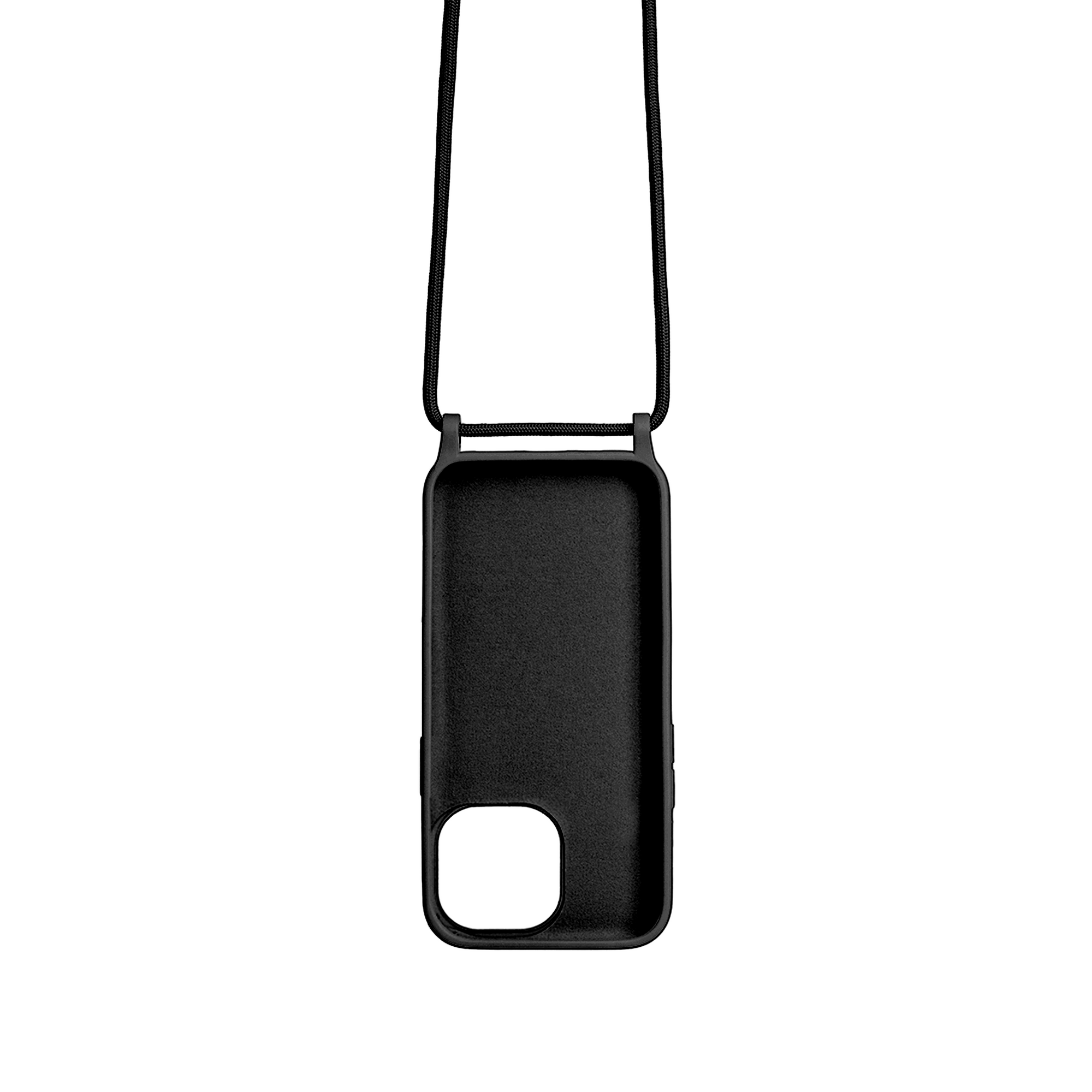 Rixus TPU Necklace Cord Cover For Apple iPhone 11 Noir