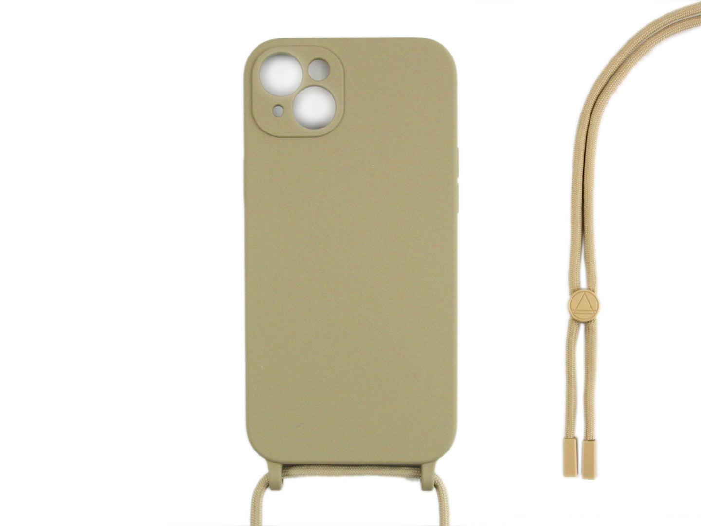Rixus TPU Necklace Cord Cover For Apple iPhone 14 Gold