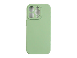 Rixus Soft TPU Phone Case For Apple iPhone 14 Pro Max Matcha