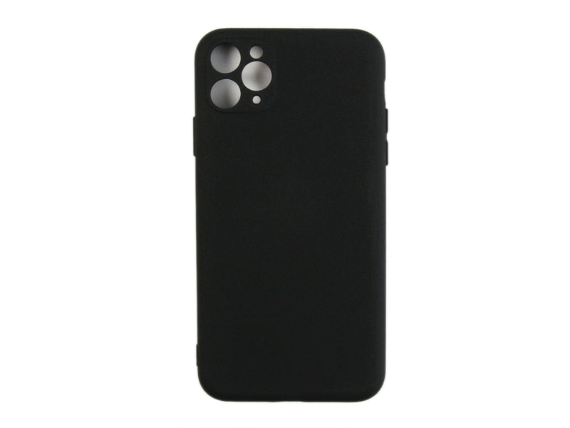 Rixus Soft TPU Phone Case For Apple iPhone 11 Pro Max Black