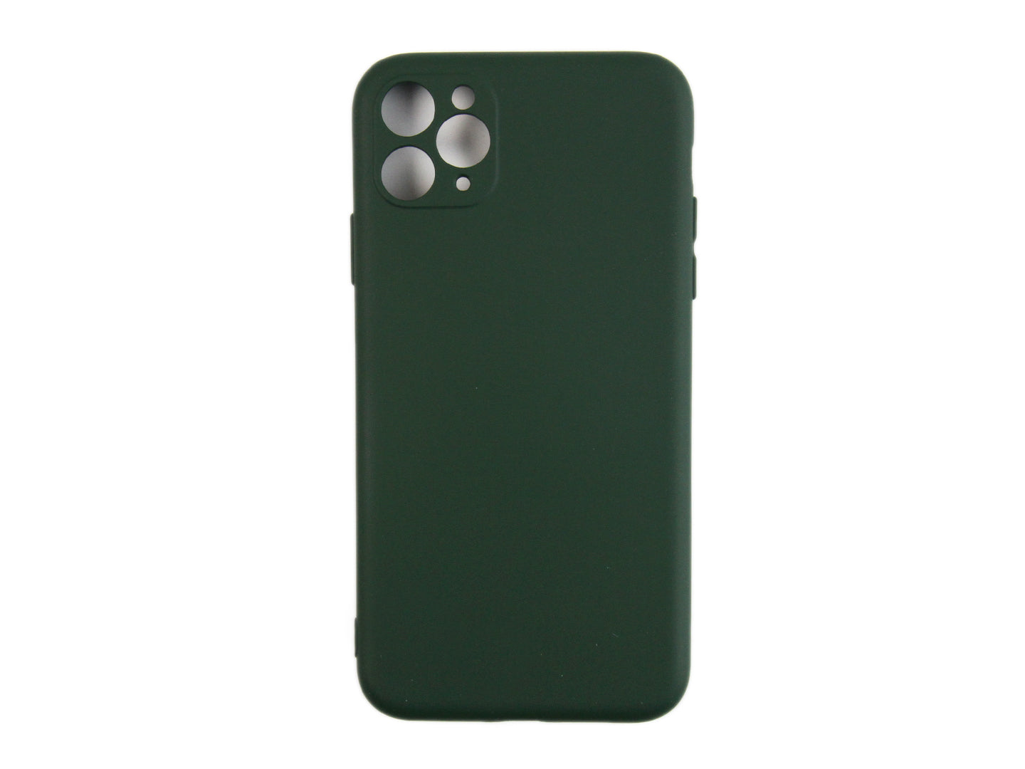 Rixus Coque TPU souple For Apple iPhone 11 Pro Max Vert foncé