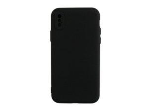 Coque de téléphone Rixus Soft TPU For Apple X, XS Noir