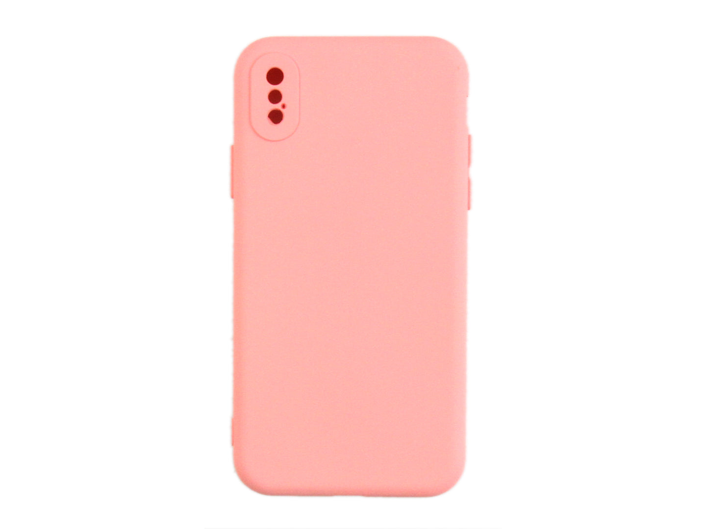 Rixus Coque téléphone TPU souple For Apple iPhone X, XS Rose