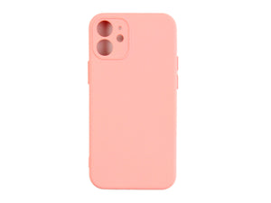 Rixus Coque TPU souple For Apple iPhone 12 Mini Rose