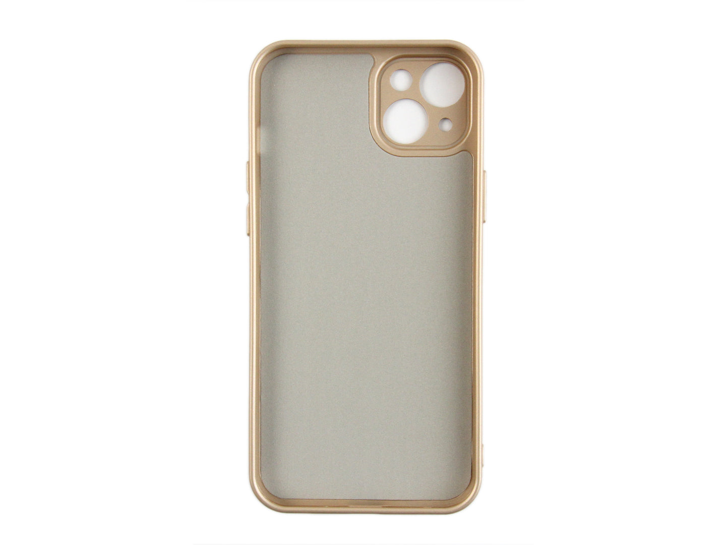Rixus Soft TPU Phone Case For Apple iPhone 14 Plus Gold