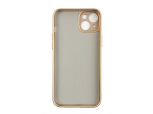 Rixus Soft TPU Phone Case For Apple iPhone 14 Plus Gold