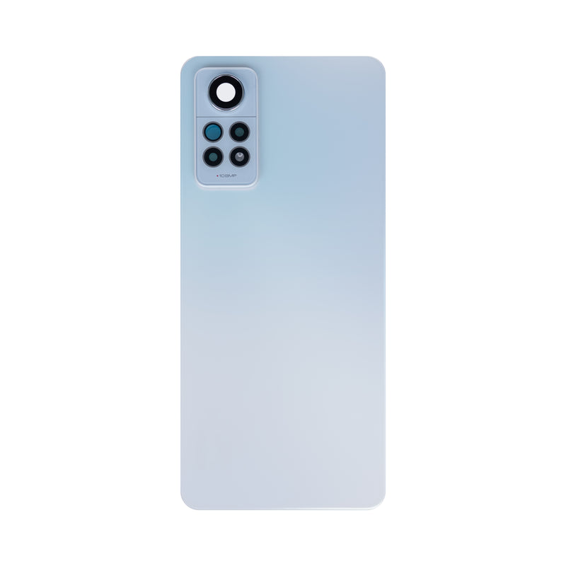 Coque arrière Xiaomi Redmi Note 12 Pro 4G avec objectif blanc polaire OEM