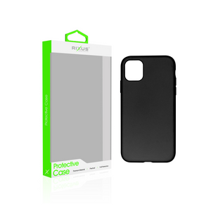 Rixus Soft TPU Phone Case With MagSafe Compatible For Apple iPhone 11 Pro Black