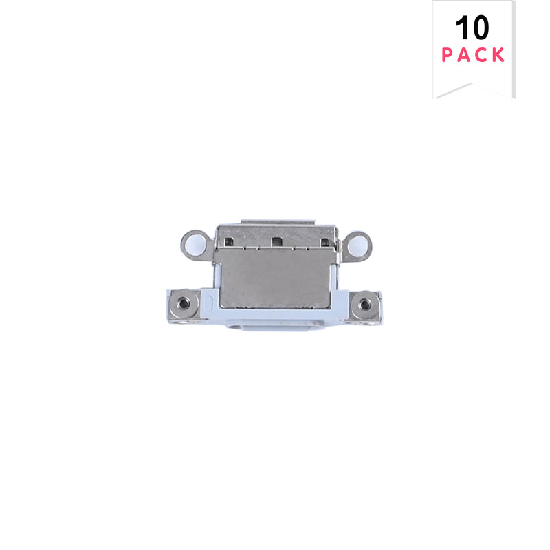 For Apple iPhone 16, 16 Plus System Charging Port Blanc (10pcs)