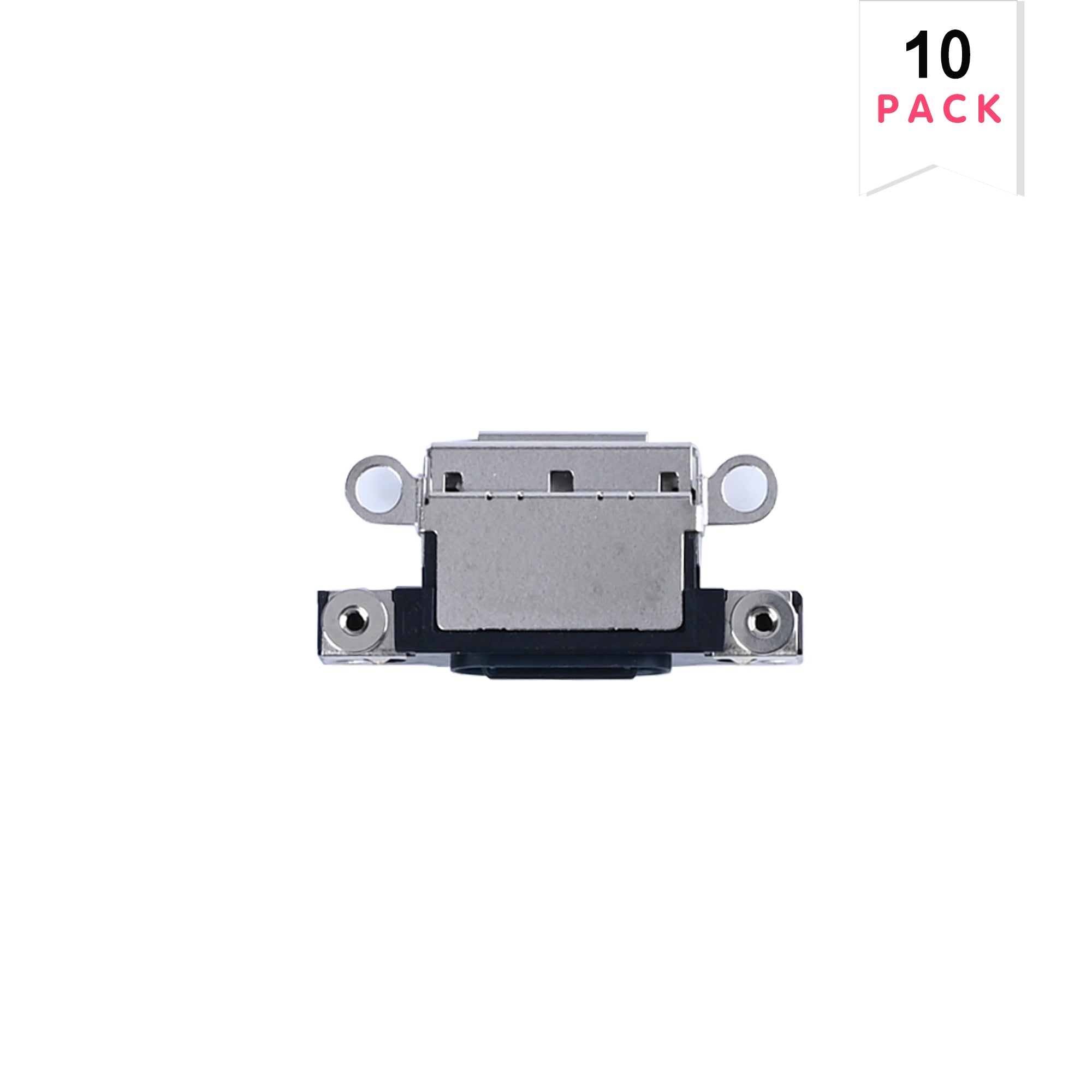 For Apple iPhone 16, 16 Plus System Charging Port Noir (10pcs)