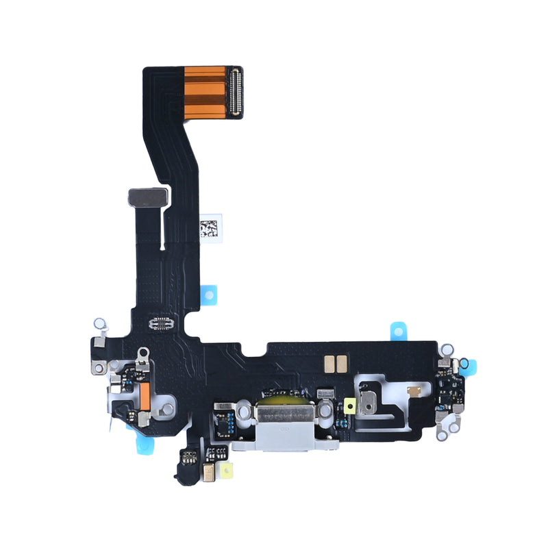 For Apple iPhone 12, 12 Pro System Charging Flex Blanc Compatible