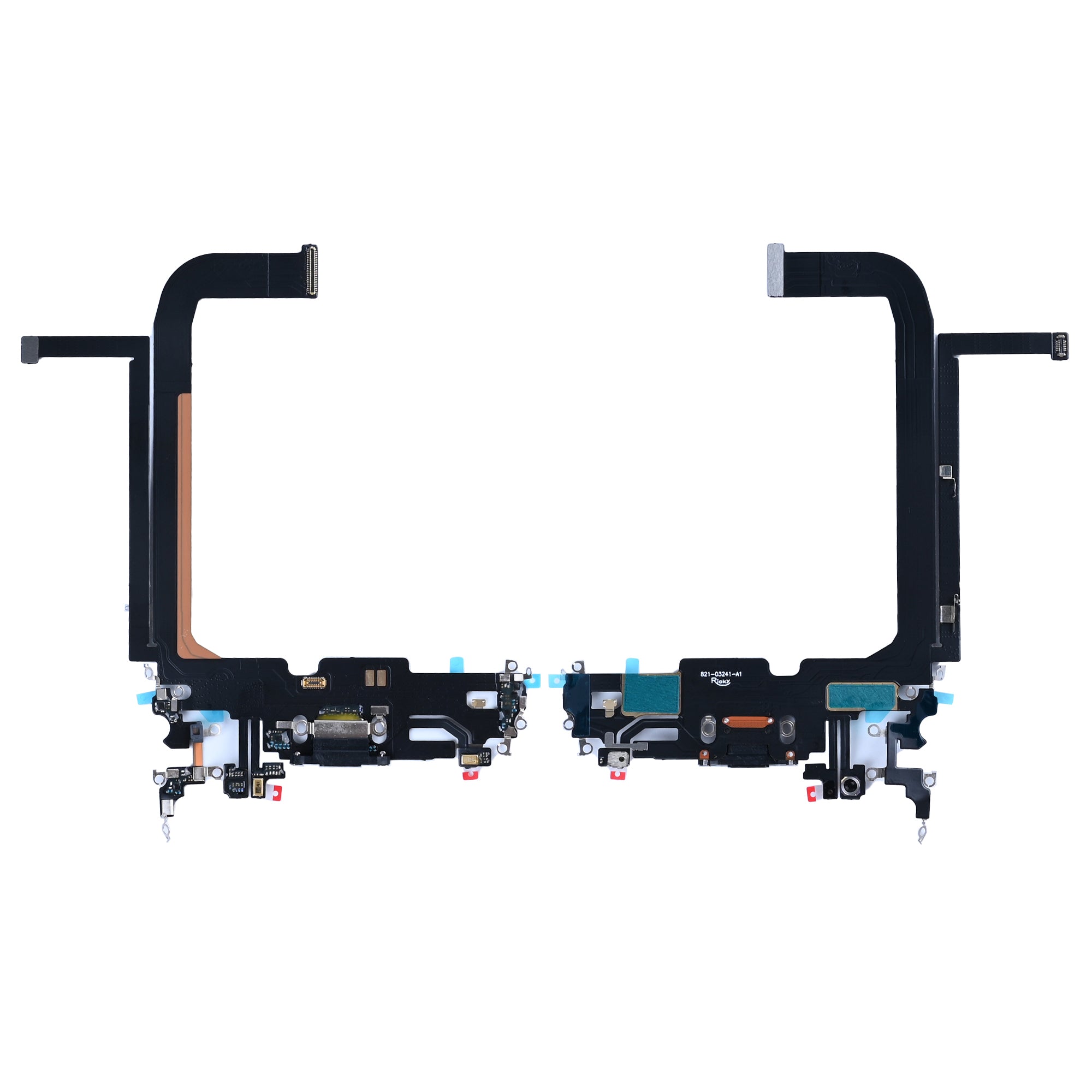 For Apple iPhone 13 Pro Max System Charging Flex Noir Compatible