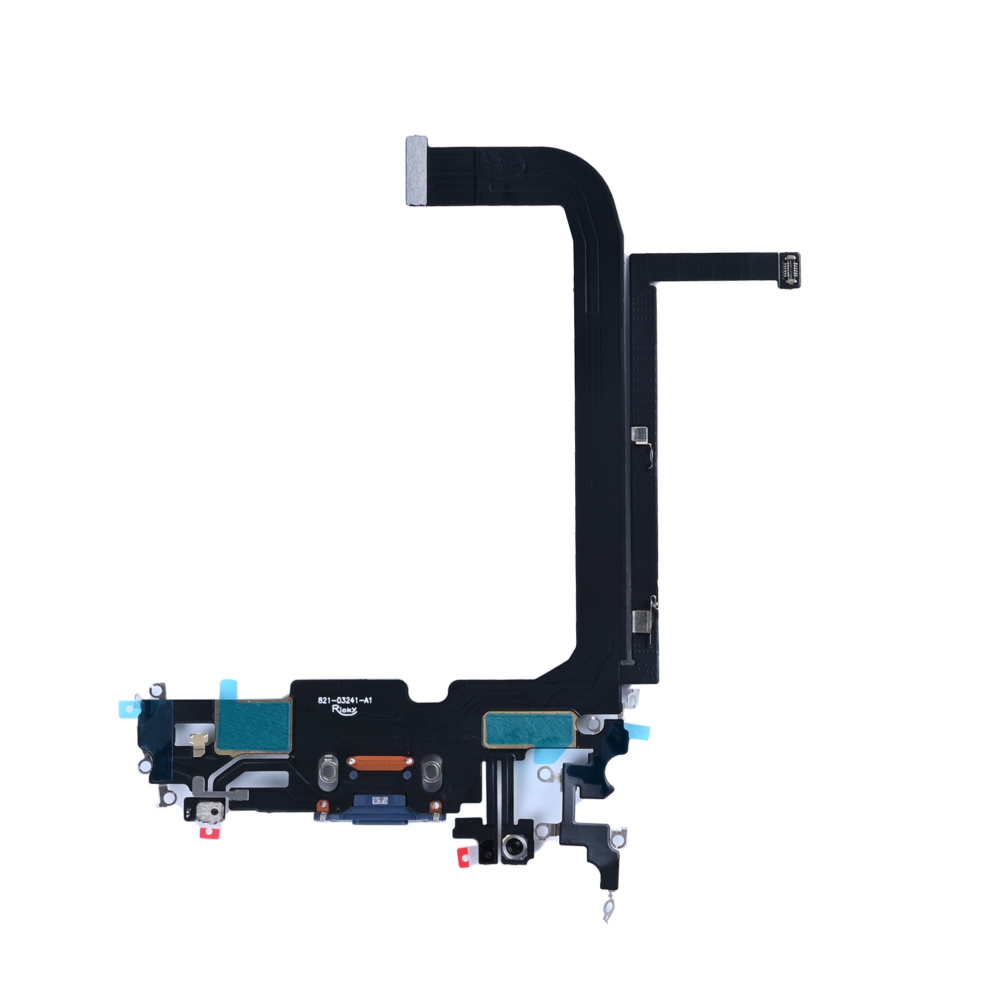 For Apple iPhone 13 Pro Max System Charging Flex Bleu Compatible