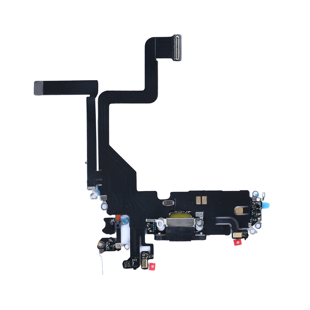 For Apple iPhone 14 Pro System Charging Flex Noir Compatible