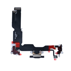 For Apple iPhone 15 Plus System Charging Flex Noir Compatible