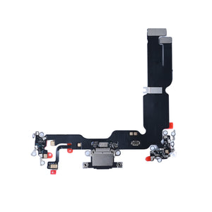 For Apple iPhone 15 Plus System Charging Flex Noir Compatible