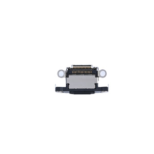 For Apple iPhone 15 Pro, 15 Pro Max Port de Charge Bleu Titane Compatible (10pcs)
