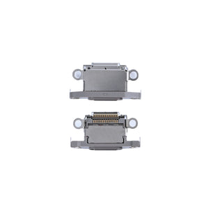 For Apple iPhone 15 Pro, 15 Pro Max Port de Charge Naturel Compatible Titane (10pcs)