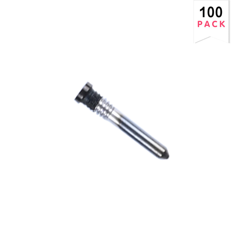 Pour iPhone 15 Pro, 15 Pro Max Vis de fond bleu compatible titane (100-Pack)