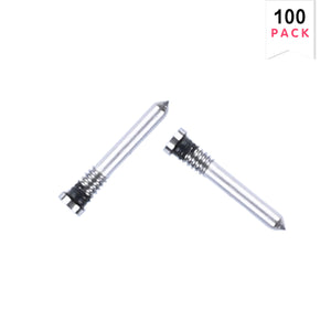 Vis de fond pour iPhone 15 Pro, 15 Pro Max Compatible Titane Naturel (100-Pack)