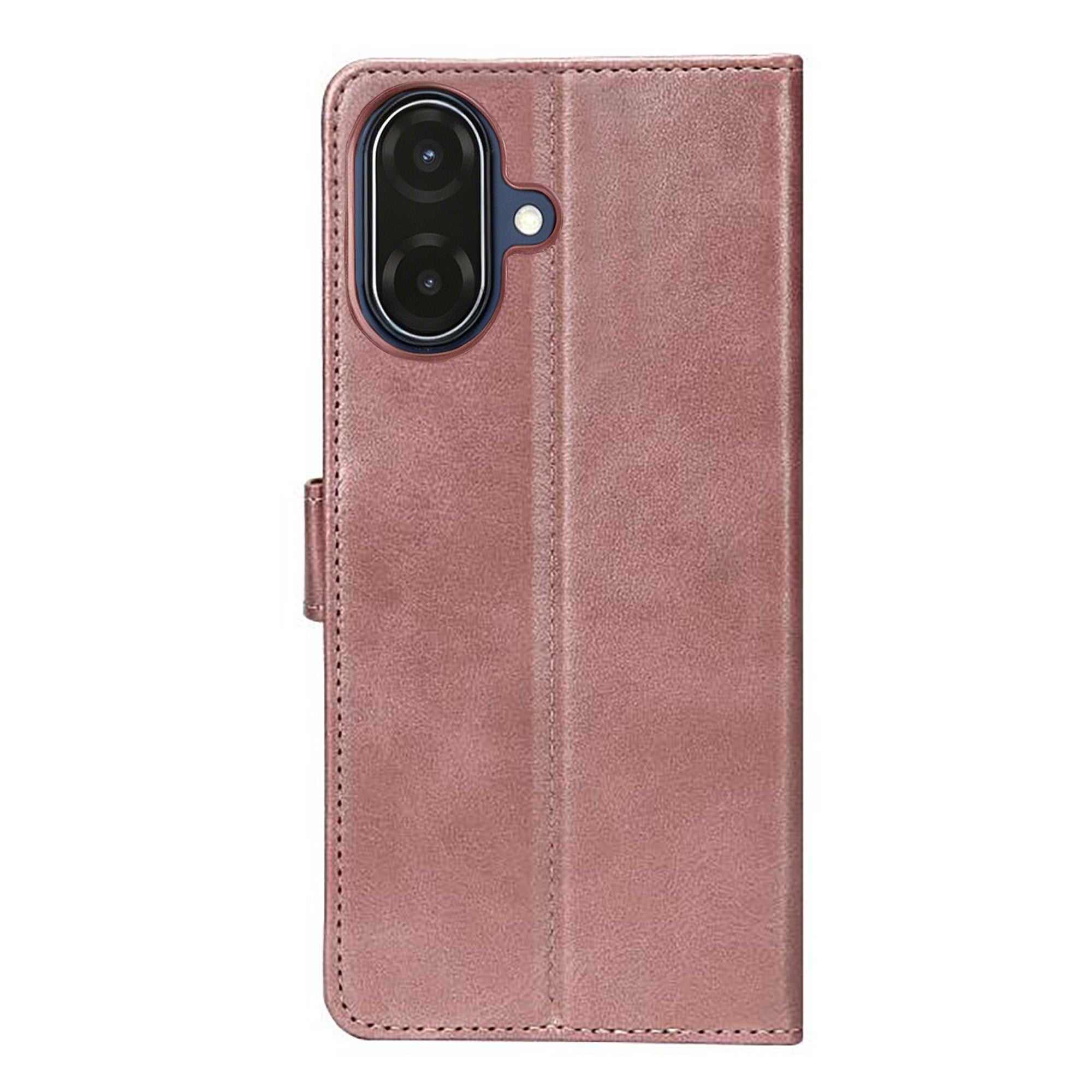 Rixus Bookcase pour Samsung Galaxy A07 Rose