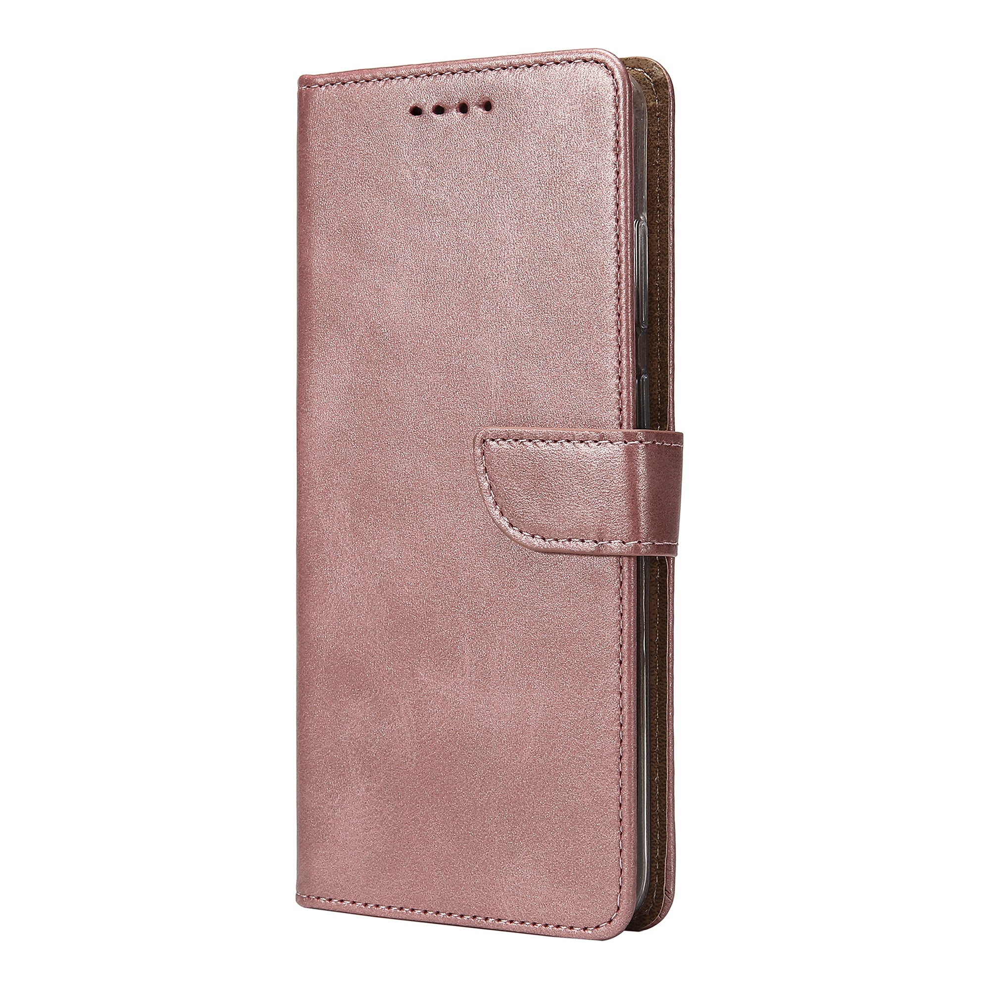 Rixus Bookcase pour Samsung Galaxy A07 Rose