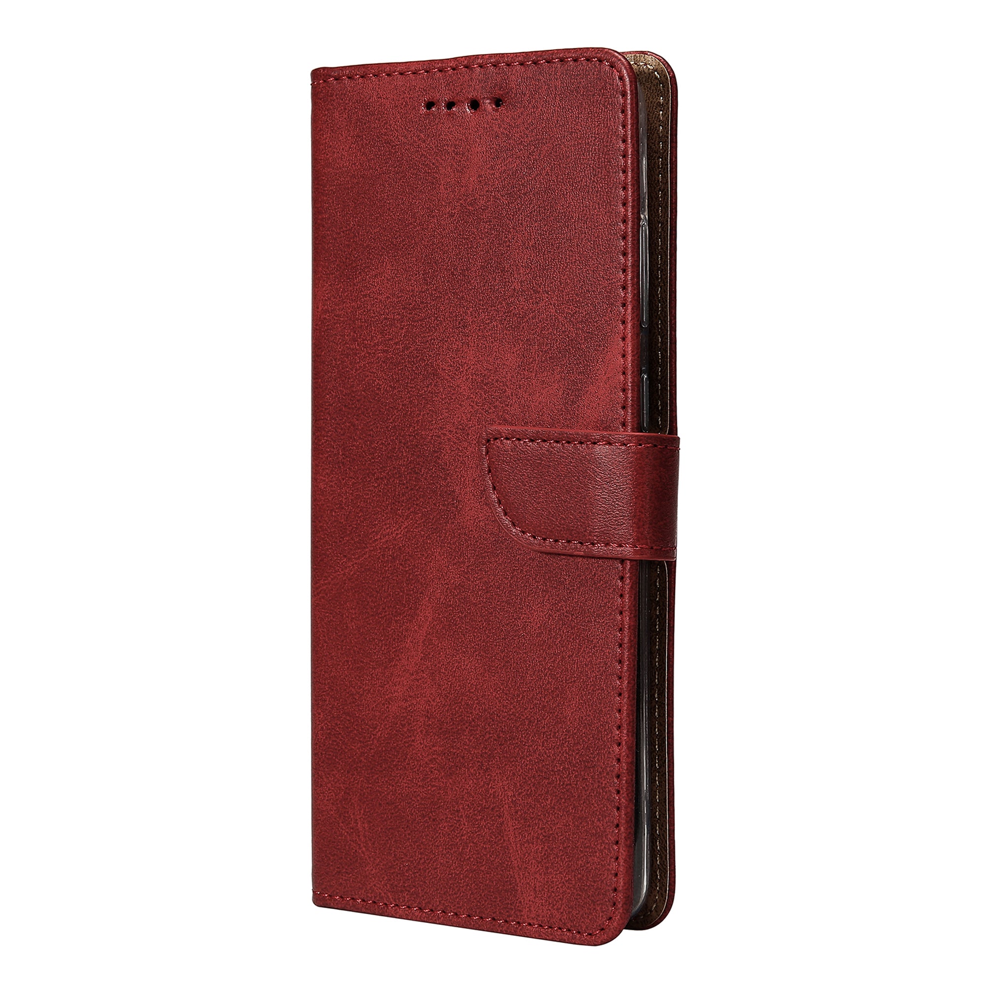 Rixus Bibliothèque For Apple iPhone 17 Air Rouge foncé