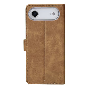 Rixus Bibliothèque For Apple iPhone 17 Air Light Brown