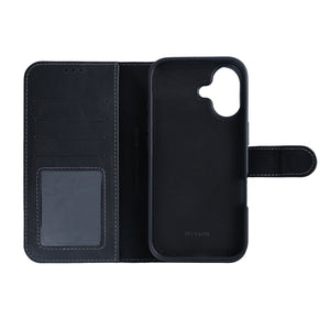 Rixus Duo Portefeuille magnétique détachable For Apple iPhone 17 Noir