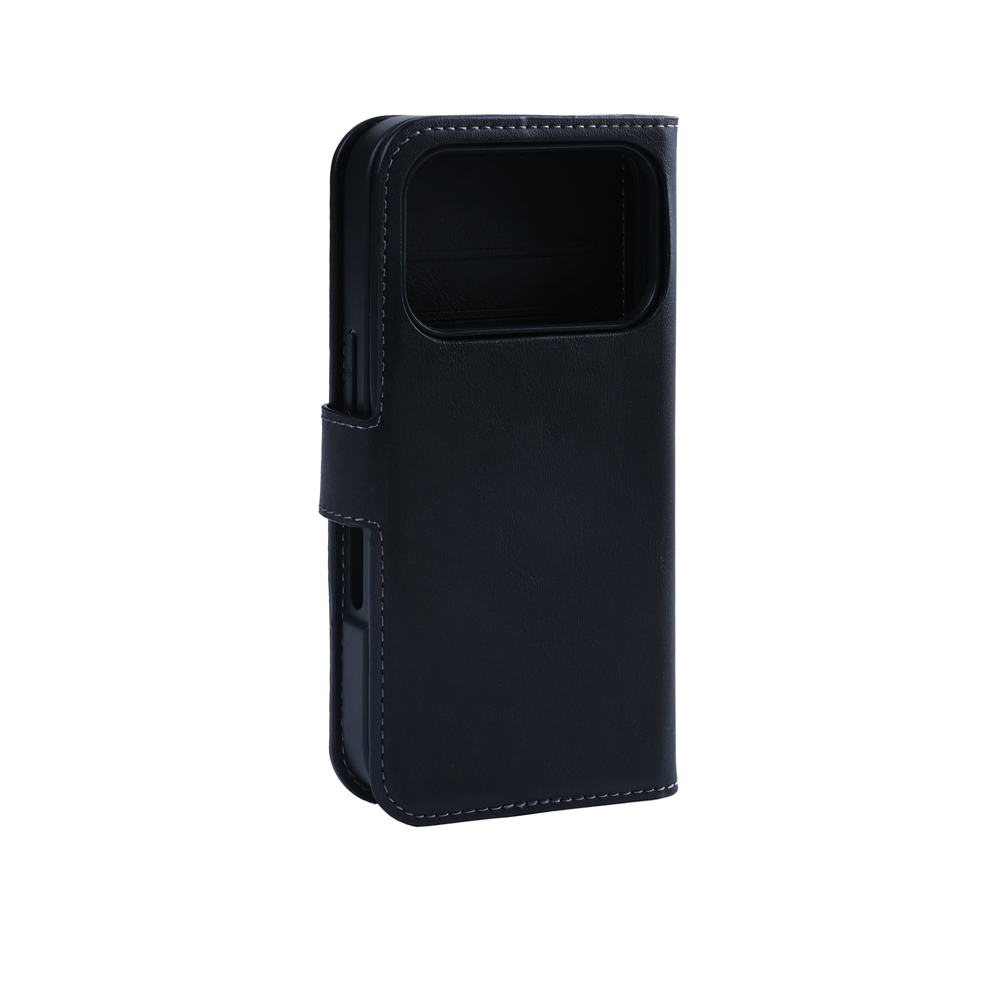 Rixus Duo Portefeuille magnétique détachable For Apple iPhone 17 Pro Noir