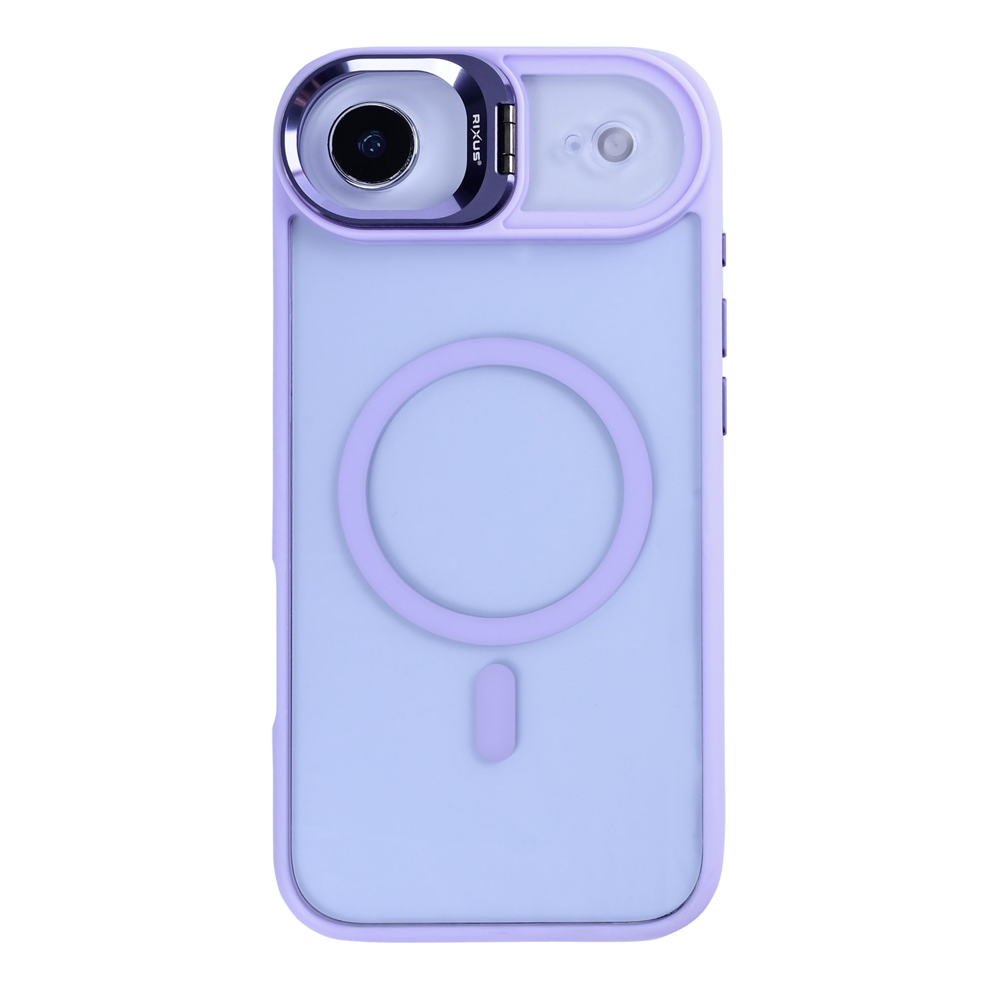 Rixus Classic 03 Case With MagSafe Compatible For Apple iPhone 17 Pro Max Light Purple