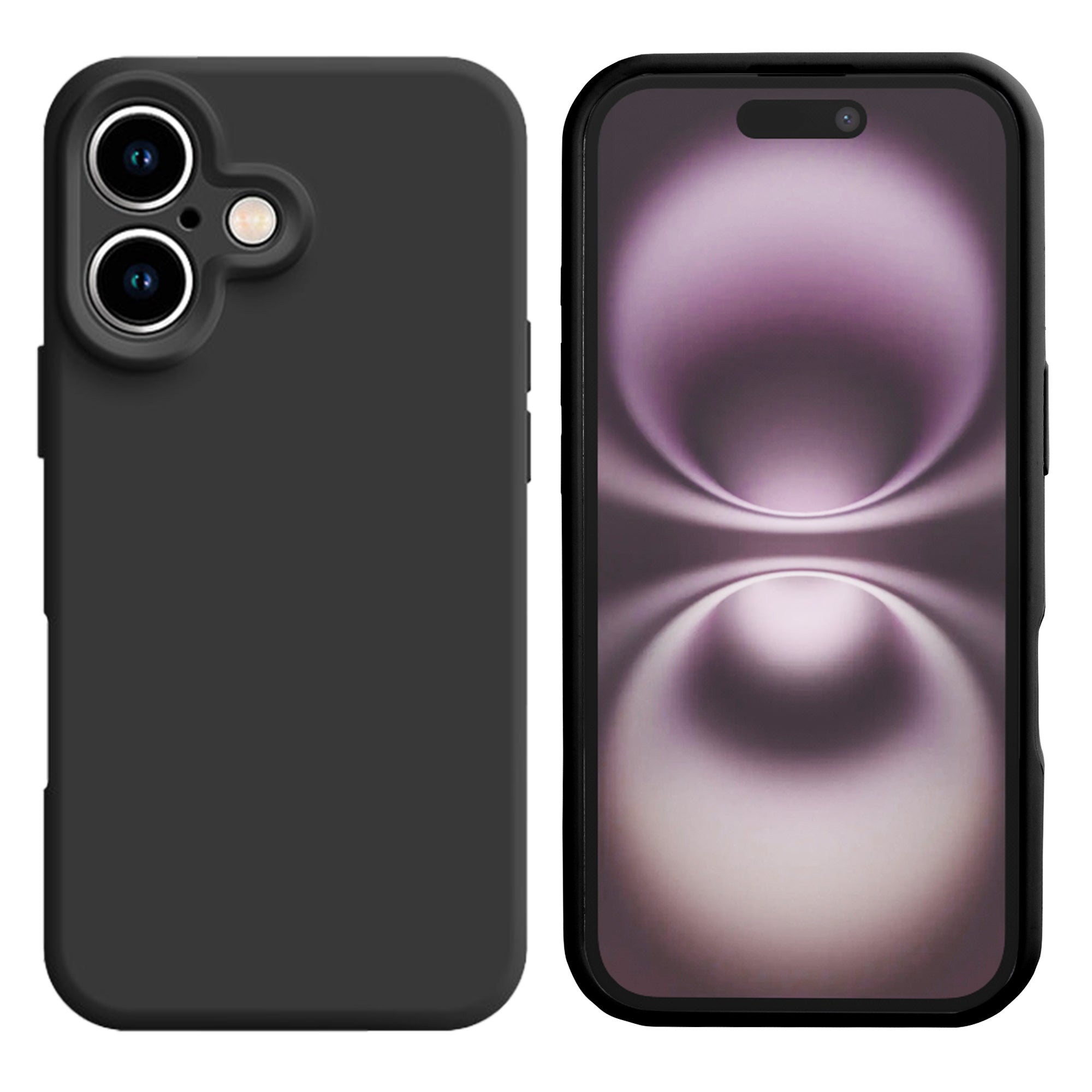 Coque souple en TPU Rixus For Apple 17 Noir